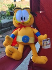 Garfield Cat Plush Stuffed Animal Halloween Vampire by Nanco - with tags