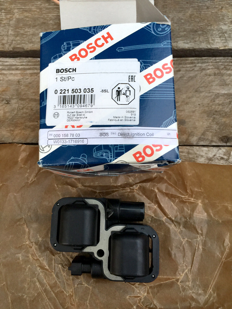 NEW OEM Mercedes-Benz BOSCH Direct Ignition Coil 0221503035 MB 