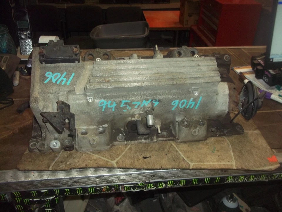 Camaro Firebird 94-96 Corvette 350 1994-1997 conjunto de colector de admisión de 5,7 L OEM Foto 2 de 4