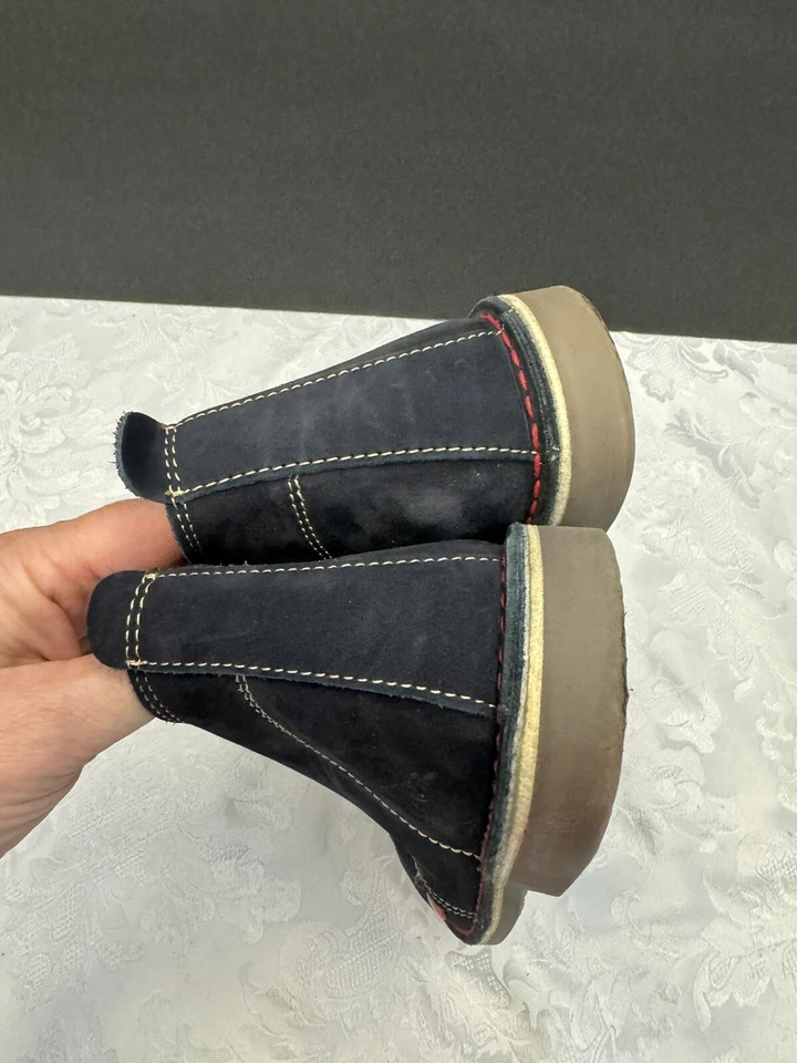 Botas Chukka Kickers Talla 37 Azul Gamuza Zapato Cómodo Foto 3 de 4