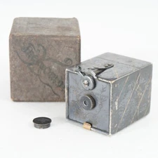 :The Kombi Graphoscope Miniature Box Camera - Alfred C. Kemper 1892 Boxed