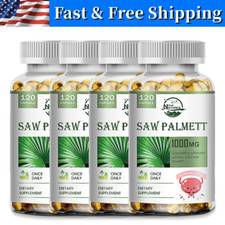 1000mg Saw Palmetto for Men Health - Premium Prostate Health Support Supplement