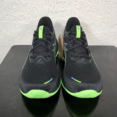 Asics Gel-Cumulus 26 Mens Size 12.5 Black Green Running  display picture 1