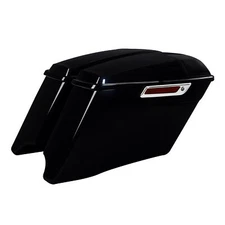4" Stretched Saddlebags Fit For Harley Electra Street Glide 14-23 Midnight Blue