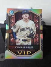 2025 Bowman #VIP-15 Cooper Pratt Very Important Prospects Milwaukee Brewers