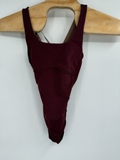 FABLETICS Jeanette Bodysuit Active Strappy Cross Back Women NWT Sz S