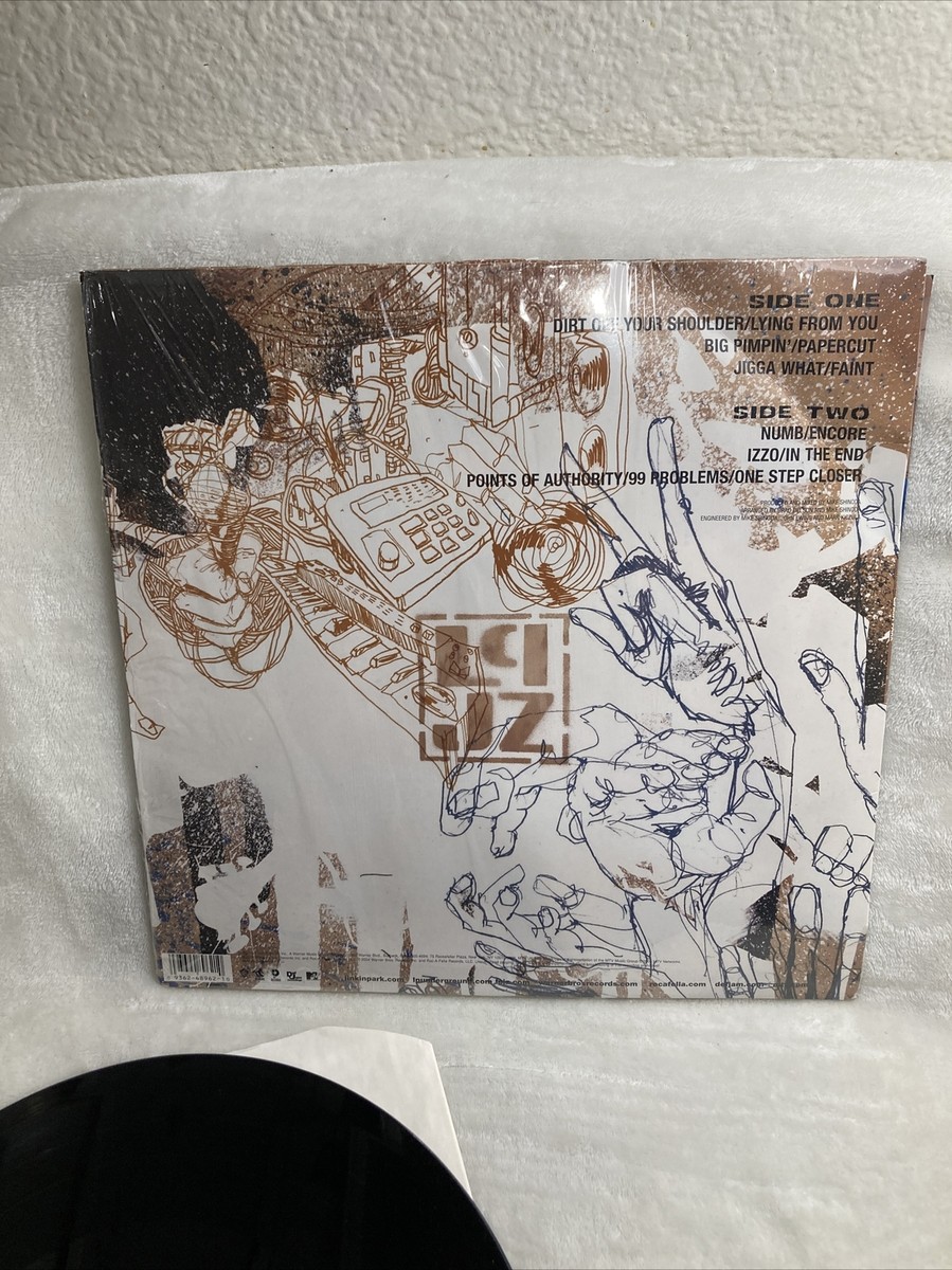 Jay-Z & Linkin Park Collision Course Rap Cult LP W/Insert