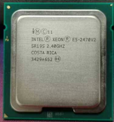 Processeur Intel Xeon E5-2470 V2 2.4 GHz Ten-Cores SR19S LGA1356 (occasion)