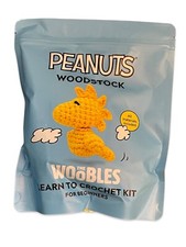 The Woobles Peanuts Woodstock Learn to Crochet Kit For Beginners
