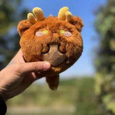 Anime Genshin Impact Cute Bag Pendant Plush Doll Toy 10Cm Gift New