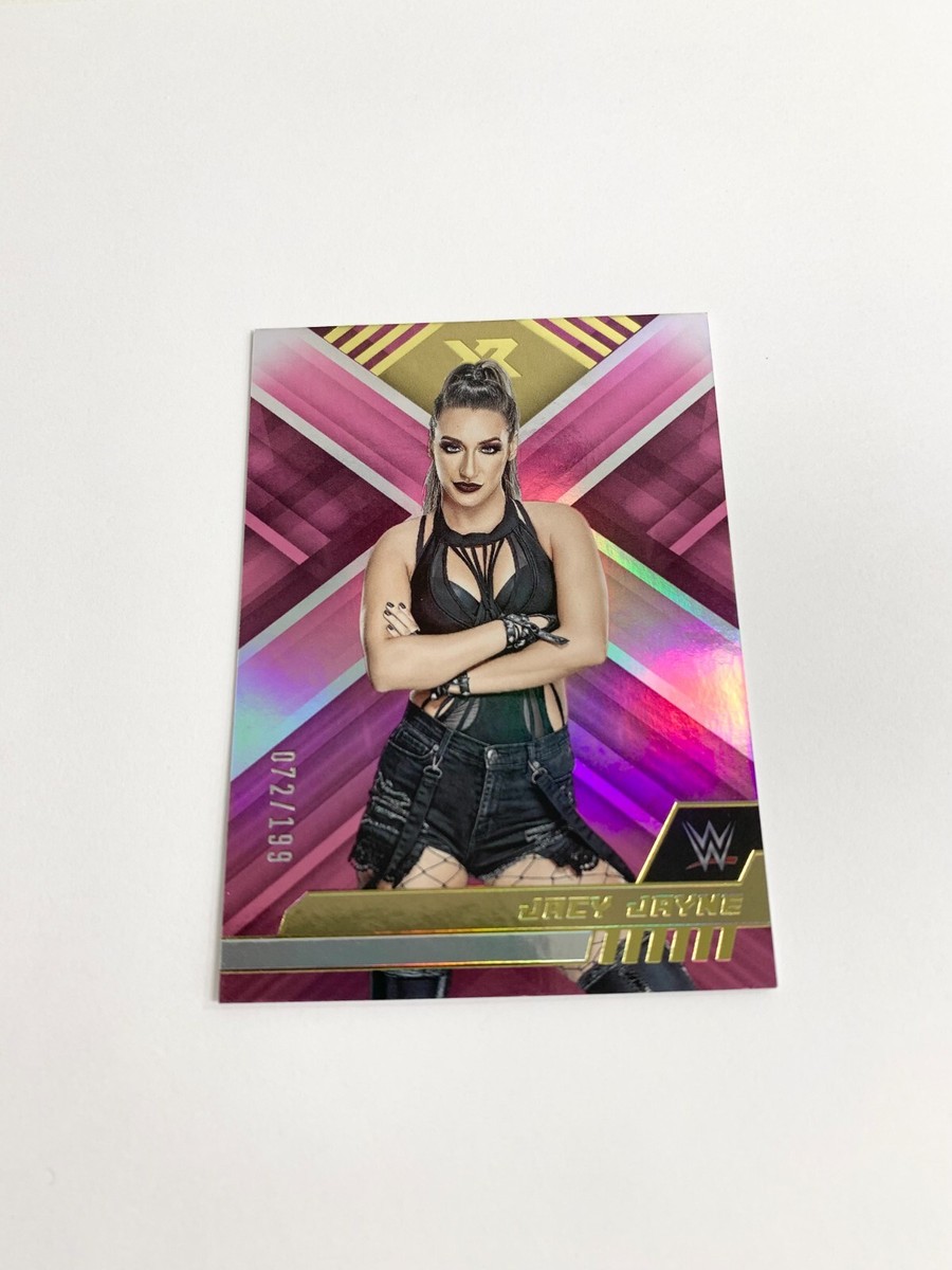 じんさん Jacy Jayne Pink 072/199 2023 Panini Chronicles XR WWE Card # 298
