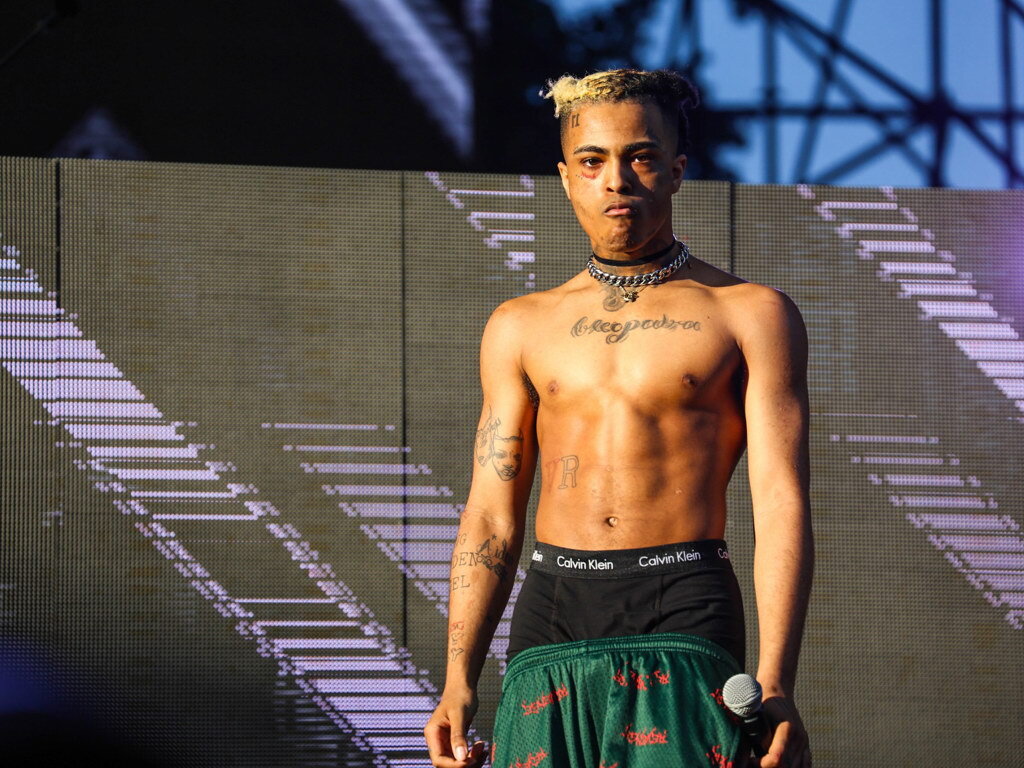 V7830 XXXTentacion Hot New Star Rapper Hip Hop Rap Singer WALL