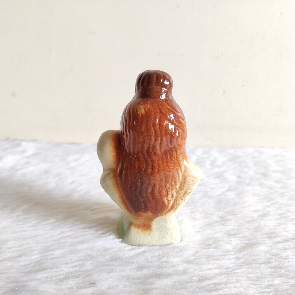 Vintage Ceramic Porcelain Lord Shiva Face Figure Figurine Japan