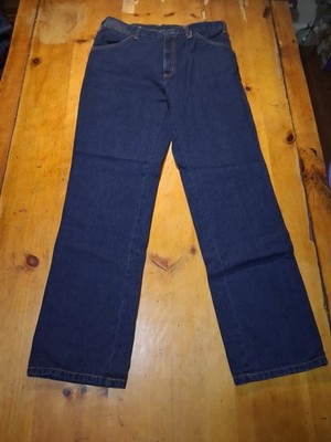 Men's Jeans 36x34 Dark Wash Work Jeans Unifirst Work Wear