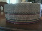 Vintage American Raffia Woven Basket Bowl — photo 4