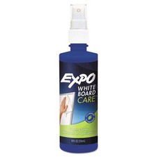 EXPO White Board CARE Dry Erase Surface Cleaner, 8 oz Spray Bottle, 12/Carton
