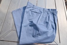 Red Kap Men's Navy Blue Size 46 Pleated Work Uniform Pants Poly Cotton