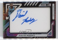 2023-24 Panini Recon Sophomore Acetate 25/48 David Roddy #SAA-ROD Auto 00a6