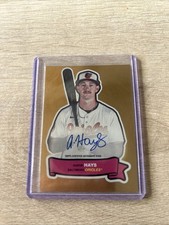 2024 Topps Archives Austin Hays 68 Action AllStars Auto #68AA-AH Gold /50 RARE!!