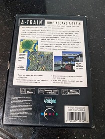 PlayStation 1 PS1 Game A-Train CIB Complete In Box 