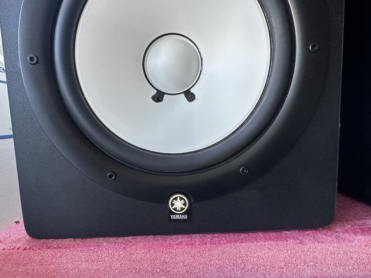Lot Of 2 Yamaha HS80M Studio Reference Monitor Speakers - Black | eBay