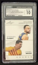 Stephen Curry / Lionel Messi 2024 Leaf Special Release Exclusive Legends Edition