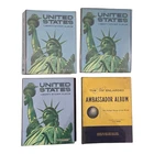3 U.S. Stamp Collection in Harris Liberty, 1 Ambassador Albums 2400 plus stamps