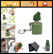 Colorful Frog Croaking Fidget Toy - Rechargeable Keychain Stress Reliever for Ad