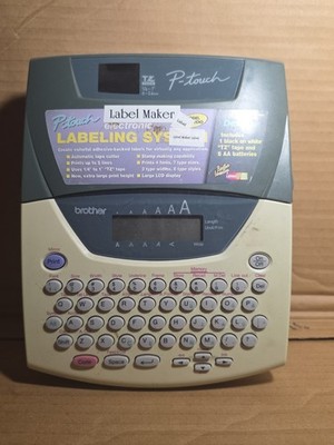 Vintage Brother P-Touch Label Printer Maker PT-2200/2210 Tested Works