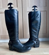 Tamaris Stiefel Schwarz Echtes Leder Gr 39 Damen