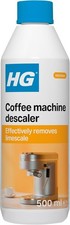 HG Coffee Machine Descaler 500ml – Tough Scale Remover for Espresso & Pod