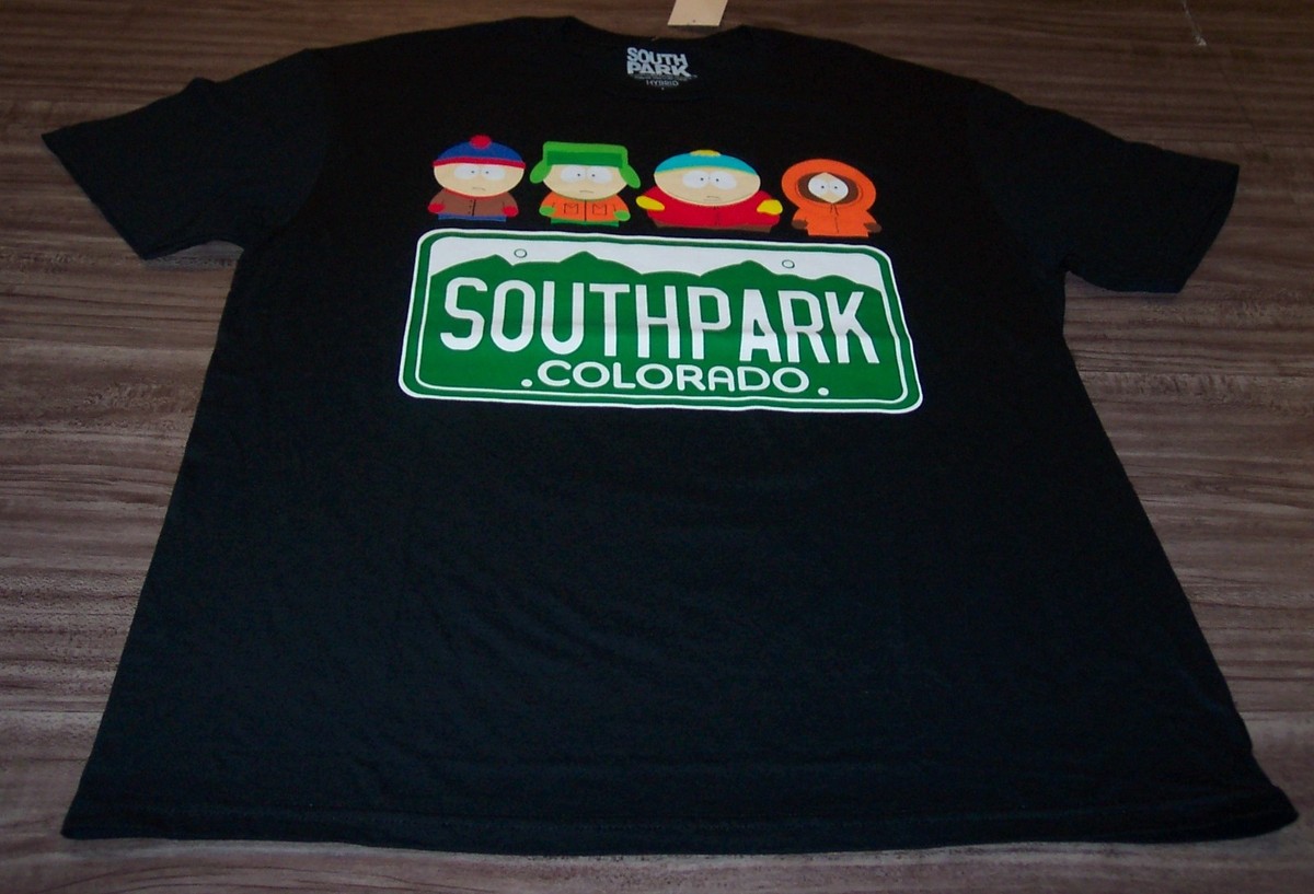 SOUTH PARK Comedy Central Colorado T-Shirt MENS LARGE 1990