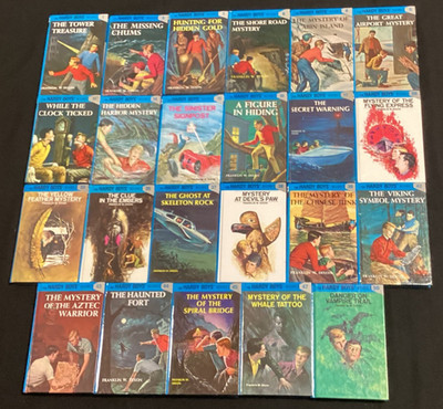 Hardy Boys Franklin W Dixon Lot 23 Hardcover 1980s Mystery Suspense Detective
