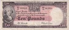 1954 Ten Pound Coombs/Wilson R62 Fine