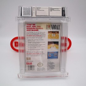 NES Nintendo ROUNDBALL 2 ON 2 CHALLENGE - WATA GRADED 9.0 A! NEW Factory Sealed!
