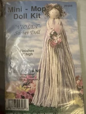 Doll Kit Mini Mop Violet Sachet Doll