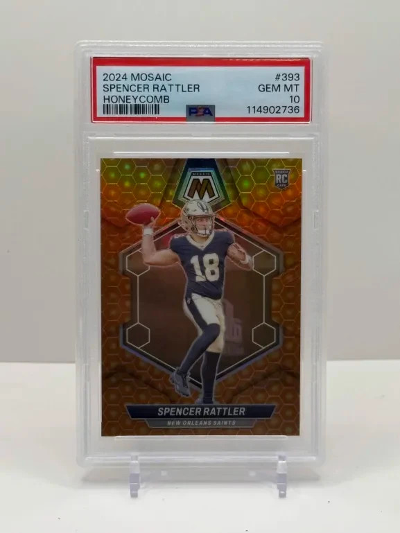 Spencer Rattler Panini Mosaic #393 Honeycomb