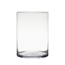 Glasvase ZYLINDER Dekoglas H: 25cm D: 18cm transparent