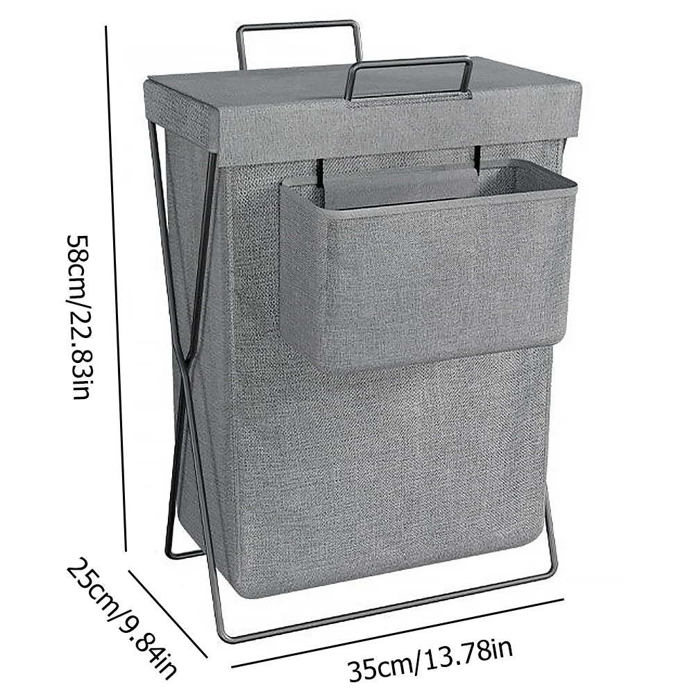 Foldable Laundry Basket Hamper Dirty Clothes Storage Bin Toy Organizer Basket
