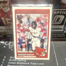 2025 Score Rookies Shedeur Sanders #15 Cleveland Browns Colorado Buffaloes