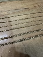Lot of 3 - 14kt Yellow Gold Necklaces - 13.17 Grams Total