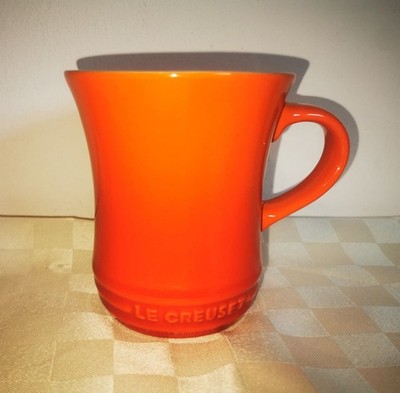 Le Creuset - taillierter Becher - orange - 200 ml