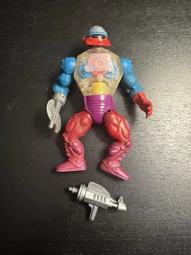 Roboto He-Man Masters of the Universe Motu 1984 Mattel Vintage Near Complete