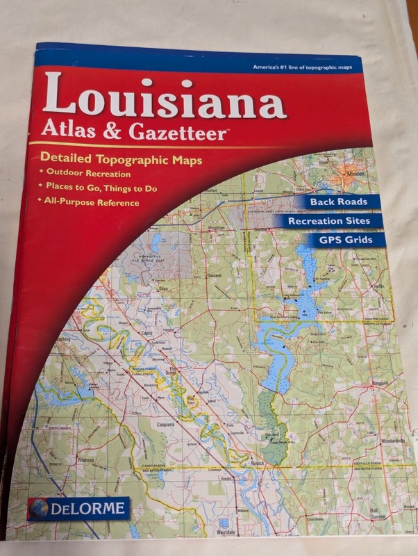 Louisiana Atlas & Gazetteer by Delorme 2003
