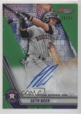 2019 Bowman's Best Auto Green Refractor 28/99 Seth Beer #B19-SB Auto 0wq