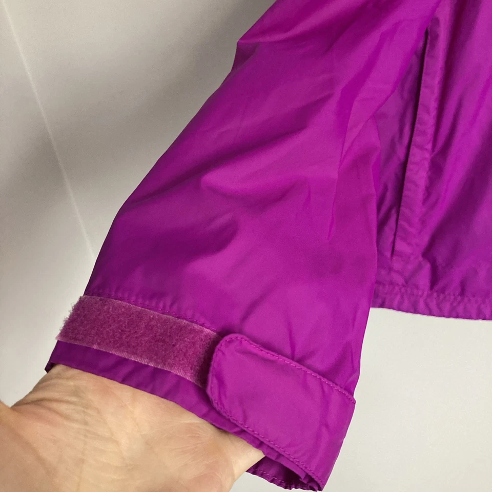Columbia Womens Windbreaker Jacket Lightweight Nylon Pink Hooded UK 24-26 - Image 3 of 4