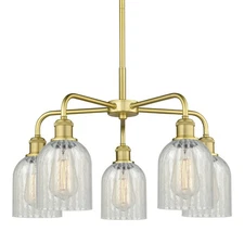 Innovations Lighting 516-5CR-15-23 Caledonia Chandelier Caledonia - Satin Gold /
