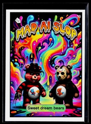 Mad Scientist 40K GPK SPOOF MAD AI SLOP Puzzle 16 Jason Voorhees Freddy Krueger