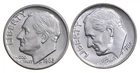 Choice Unc 1962 P+D Roosevelt Dime Gem BU Collection Lot Set *1506