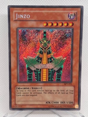 Jinzo BPT-011 Secret Rare Englisch Poor Yugioh
